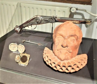 arme de l'assassin de Guillaume d'Orange au musée Prinsenhof