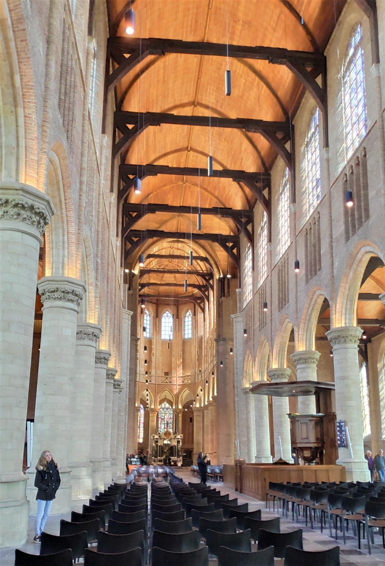 Intérieur de Nieuwe Kerk à Delft