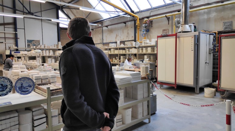 Visite atelier de fabrication Royal Delft