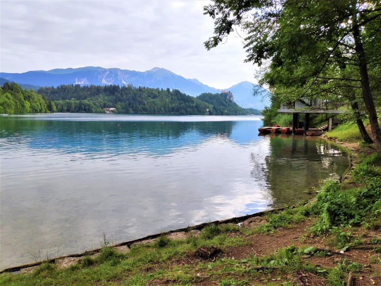 Marcher autour du lac de Bled en Slovénie