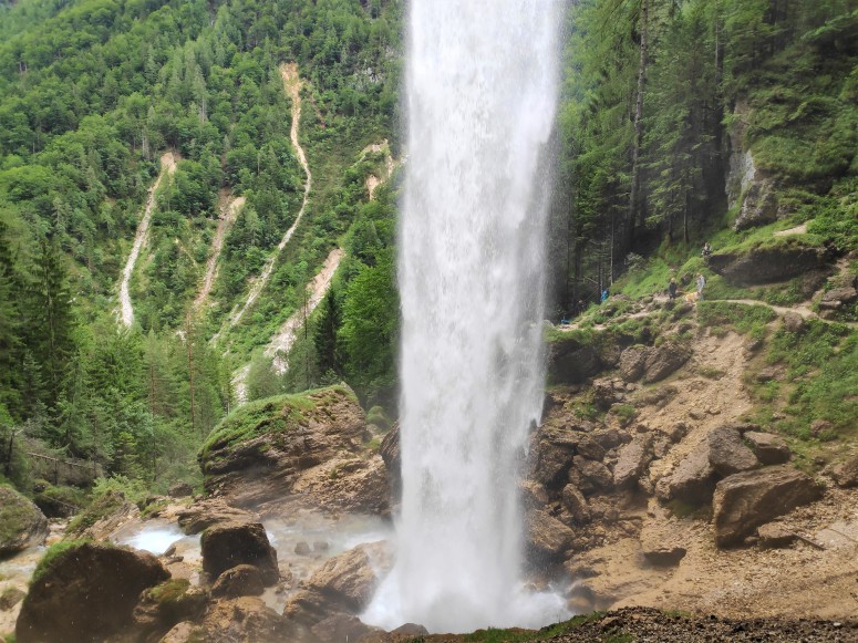 La cascade de Pericnik en Slovénie